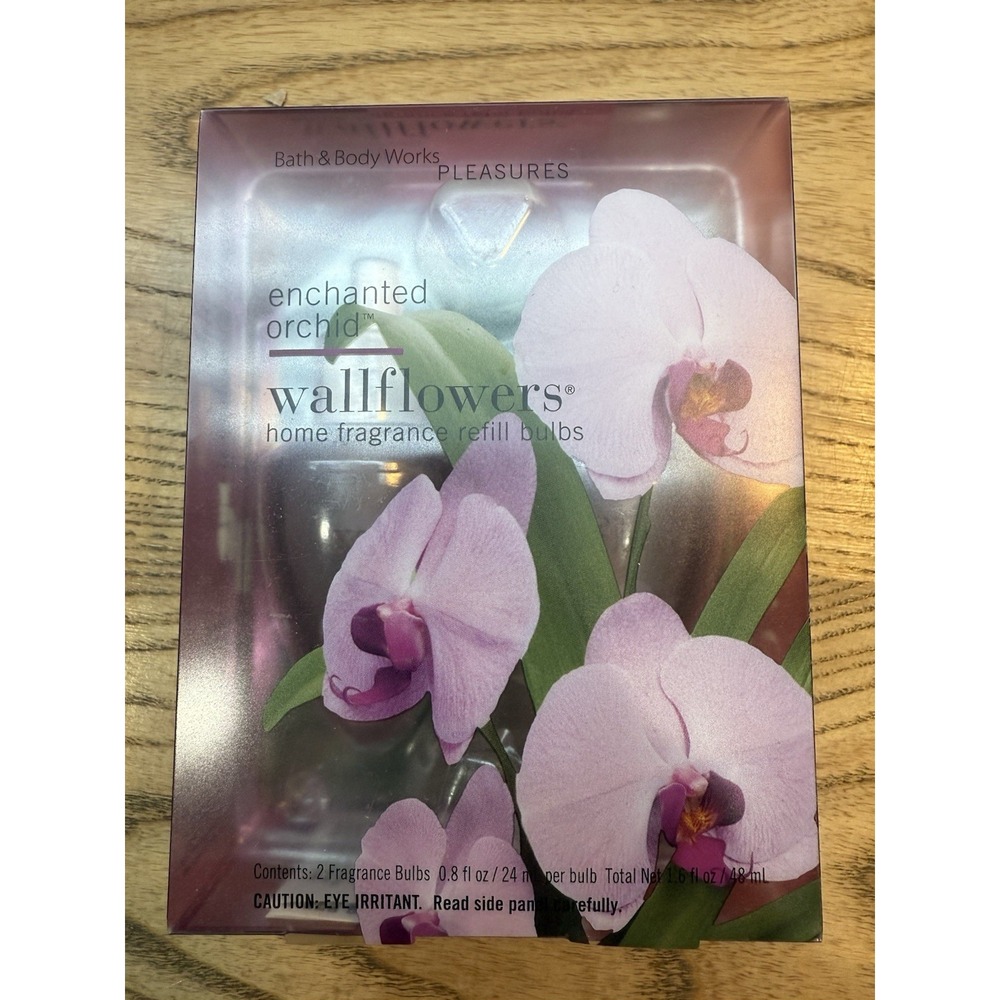 1 bx/2 bulbs Bath & Body Works‎ Wallflower Refill Bulbs  Enchanted Orchid - Picture 1 of 2